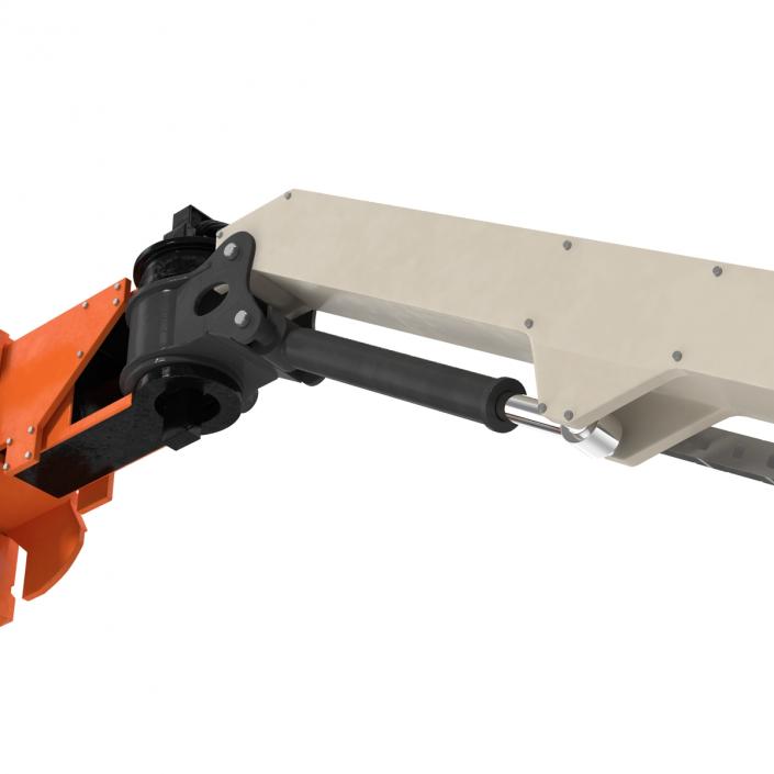 Telescopic Boom Lift JLG 1850 sj Rigged 3D model